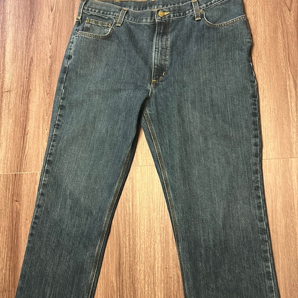 Men’s straight fit Carhart jeans 40 x 34 - Picture 1 of 5